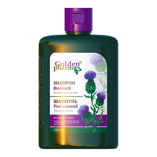 Szampon łopianowy goldenpharm łamliwość