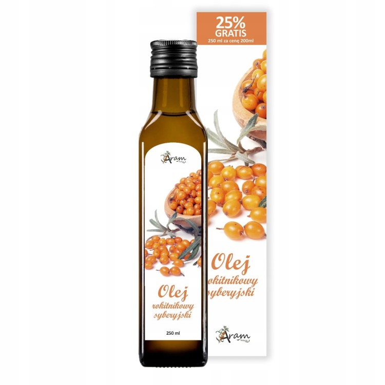 Olej z Rokitnika Syberyjskiego