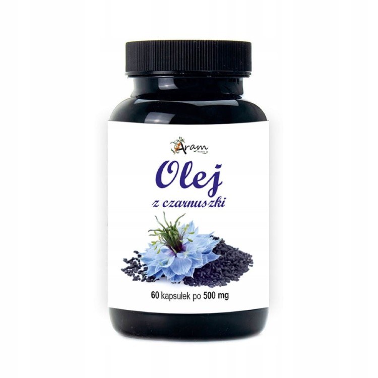 Olej z Czarnuszki w Kapsułkach 500mg