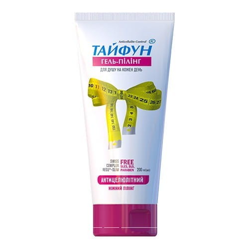 Żel peeling pod prysznic antycellulitowy