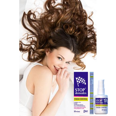 Żel Finish Control Stop Demodex na blizny i plamy