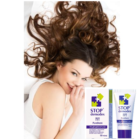 Maska do twarzy 9w1 pure derm stop demodex