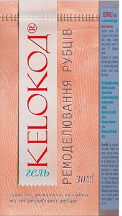 Żel kelokod remodeluje rozjaśnia blizny