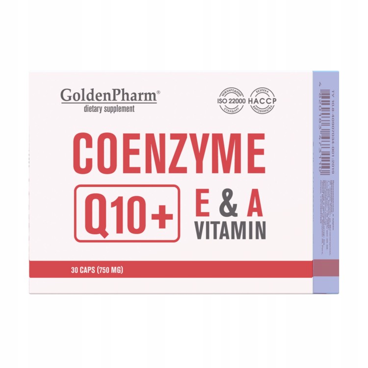 Koenzym q10 ubichinon retinol witamina E