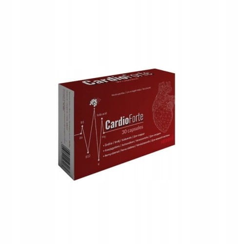 Cardio forte zdrowe serce miażdżyca głóg magnez b6 herbin