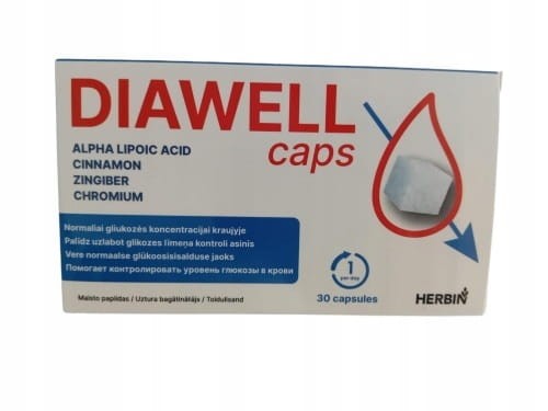 Diawell cukier odchudzanie insulina metabolizm kwas alfa-liponowy