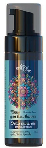 Pianka Detox Minerals z kwasem hialuronowym