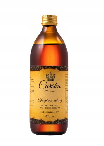 Carska wódka kompleks ziołowy