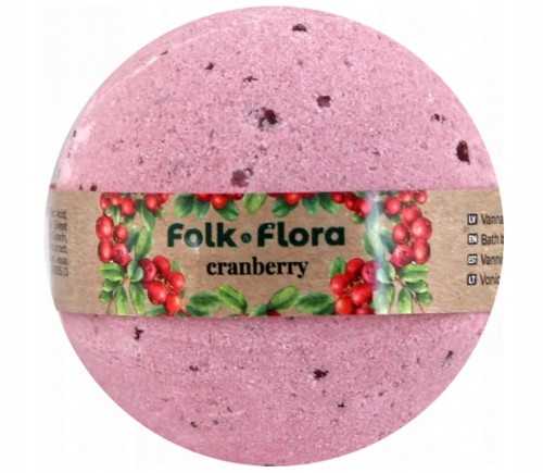 Kula do Kąpieli Żurawina Folk &amp; Flora