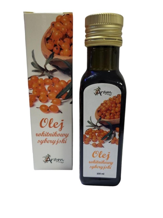 Olej z Rokitnika Syberyjskiego 100% Aram Natura - butelka 250 ml